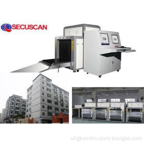 34mm Steel High Resolution Color X Ray Security Scanner Wit